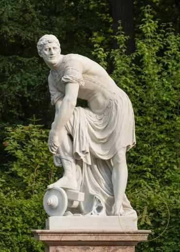 Cincinnatus. Skulptur von Wilhelm Beyer, 1779. Sterzinger Marmor
© Schloß Schönbrunn Kultur- u ...