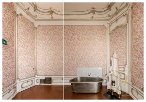 Badezimmer im Appartement der Kaiserin Elisabeth in der Wiener Hofburg, Ostwand
© Schloß Schön ...