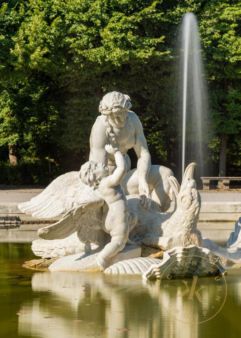 Schloss Schönbrunn, Meidlinger Najadenbrunnen (Rundbassin), Detail Figurengruppe
© Schloß Schö ...