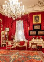 Blick auf die Fensterwand im Turn- und Toilettezimmer im Appartement der Kaiserin Elisabeth in  ...