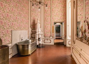Badezimmer im Appartement der Kaiserin Elisabeth in der Wiener Hofburg. 
© Schloß Schönbrunn K ...