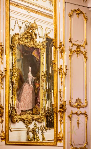 Impression aus dem Zeremoniensaal in Schloss Schönbrunn.
© Schloß Schönbrunn Kultur- und Betri ...