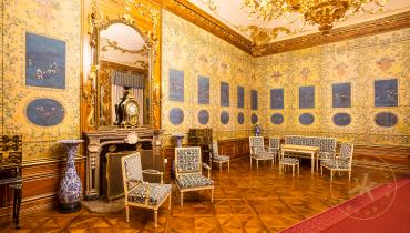 Blauer Chinesischer Salon in Schloss Schönbrunn.
© Schloß Schönbrunn Kultur- und Betriebsges.m ...