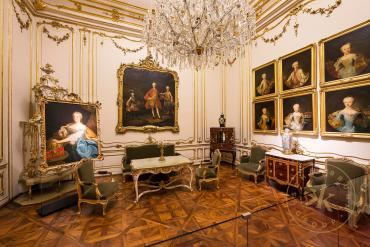 Balkonzimmer in Schloss Schönbrunn: Blick in den Raum
© Schloß Schönbrunn Kultur- und Betriebs ...