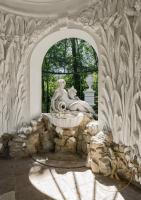 Schönbrunn, Brunnenhaus des Schönen Brunnens, Innenansicht mit Skulptur der Egeria 
© Schloß S ...