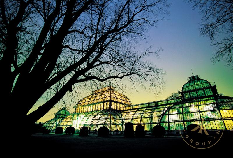 Großes Palmenhaus im Schönbrunner Schlosspark 
© Schloß Schönbrunn Kultur- und Betriebsges.m.b ...