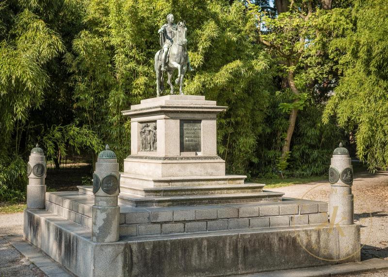 Reiterdenkmal für Joseph II. nach einem Modell von Franz Zauner, um 1792
© Schloß Schönbrunn K ...