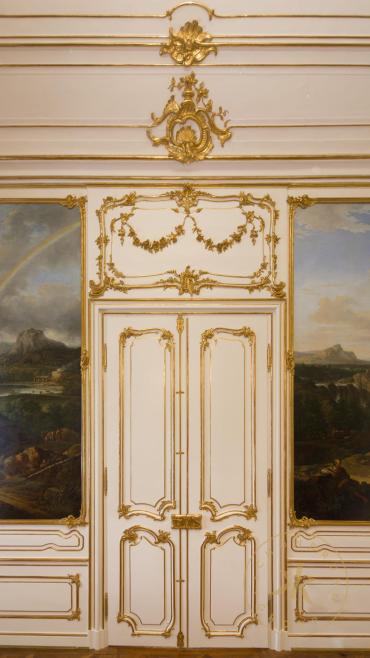 Erstes Kleines Rosa-Zimmer in Schloss Schönbrunn, Detailansicht.
© Schloß Schönbrunn Kultur- u ...