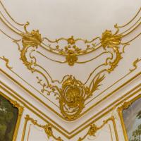 Zweites Kleines Rosa-Zimmer in Schloss Schönbrunn: Detail der Deckengestaltung.
© Schloß Schön ...