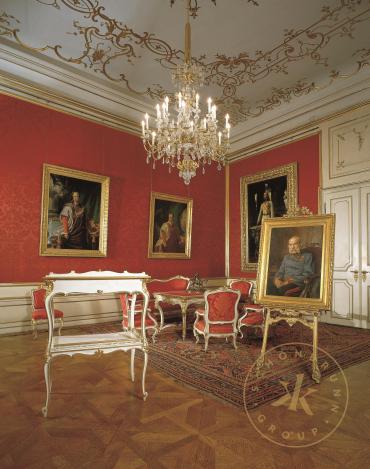 Audienzzimmer im Appartement Kaiser Franz Josephs in der Wiener Hofburg
© Schloß Schönbrunn Ku ...