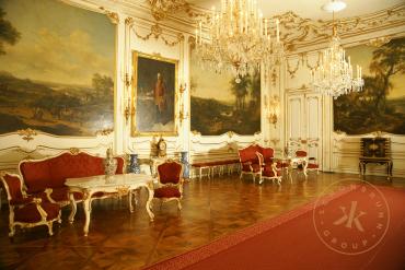 Großes Rosa-Zimmer in Schloss Schönbrunn.
© Schloß Schönbrunn Kultur- und Betriebsges.m.b.H./  ...
