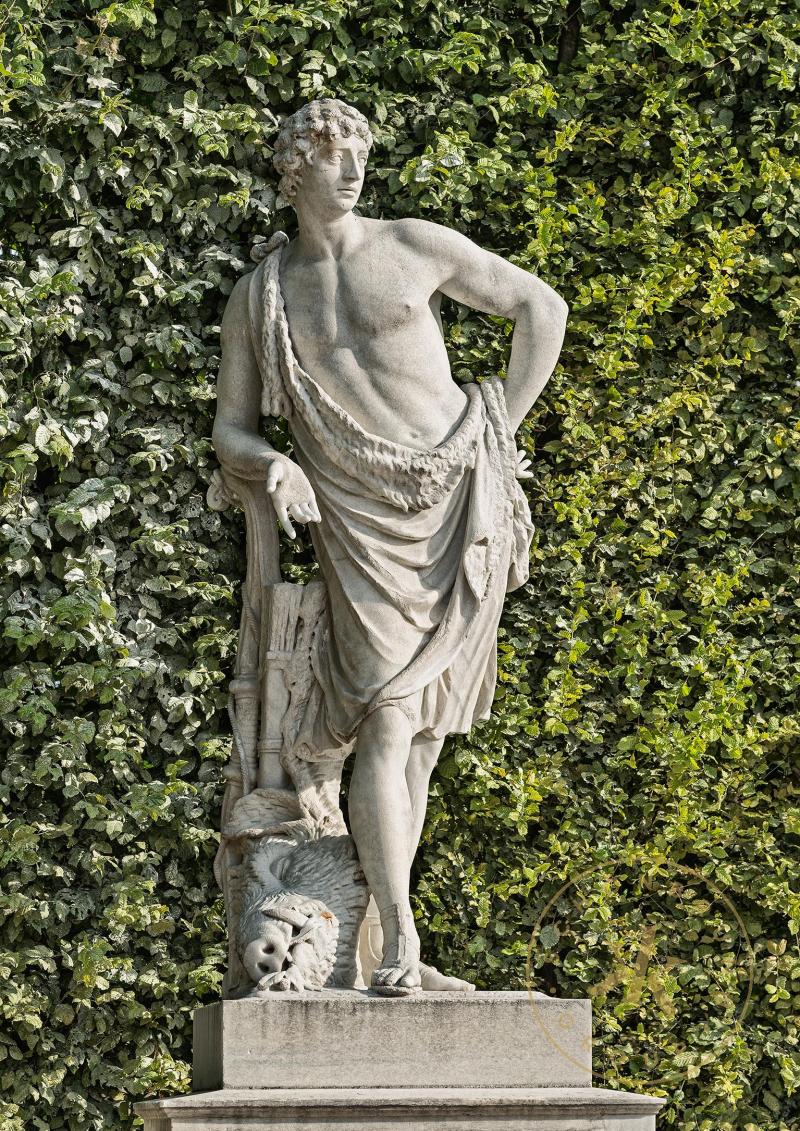 Meleager. Skulptur aus Sterzinger Marmor von W. Beyer.
© Schloß Schönbrunn Kultur- und Betrieb ...