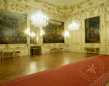 Karussellzimmer im Osttrakt des Schlosses Schönbrunn.
© Schloß Schönbrunn Kultur- und Betriebs ...