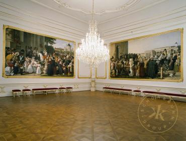 Audienzwartesaal des Appartements Kaiser Franz Josephs in der Wiener Hofburg
© Schloß Schönbru ...