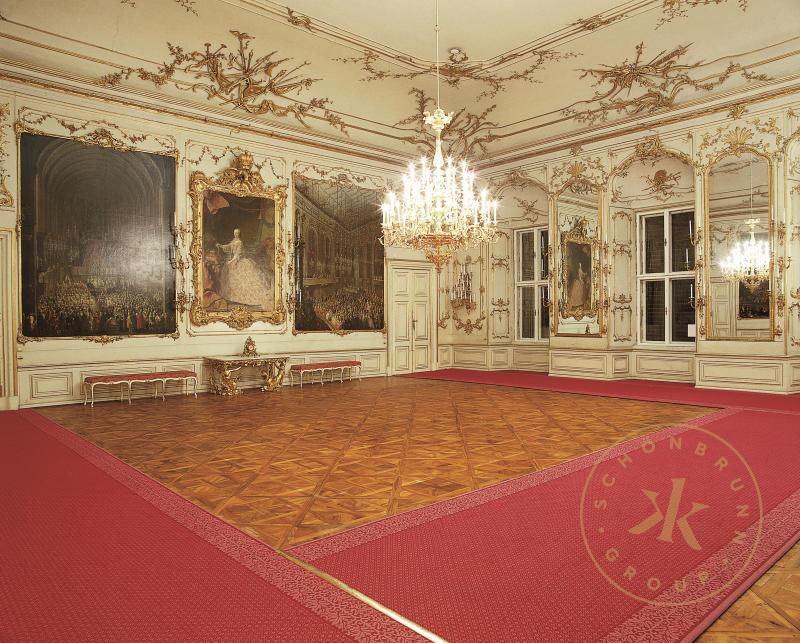 Zeremoniensaal des Schlosses Schönbrunn
© Schloß Schönbrunn Kultur- und Betriebsges.m.b.H. / F ...