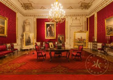 Großer Salon im Appartement Kaiser Franz Josephs in der Wiener Hofburg
© Schloß Schönbrunn Kul ...